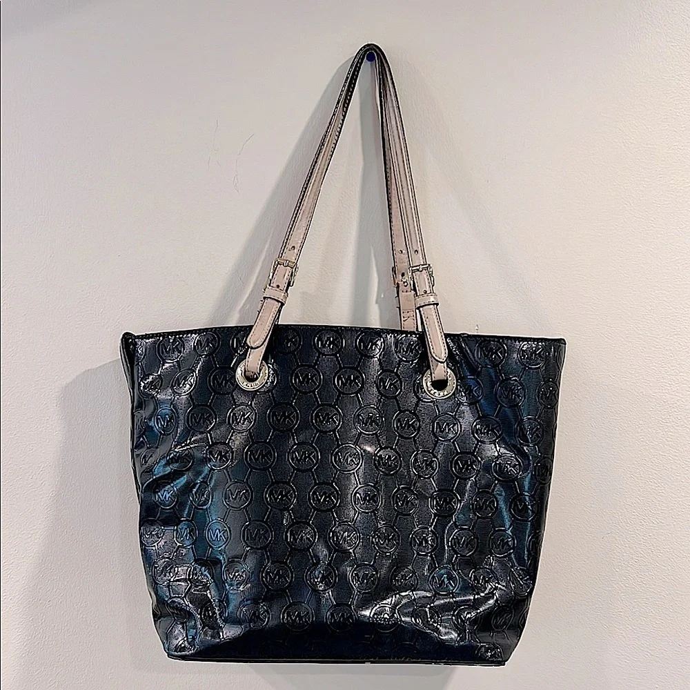 🔥Michael Kors Black Patent  Tote Bag🔥